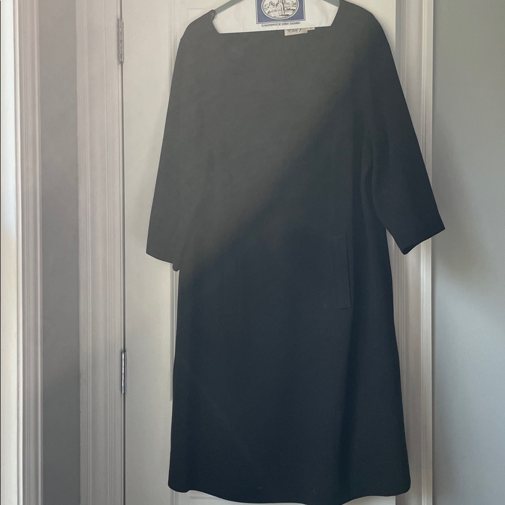 Eliza Black 3/4 Sleeve Dress 18W